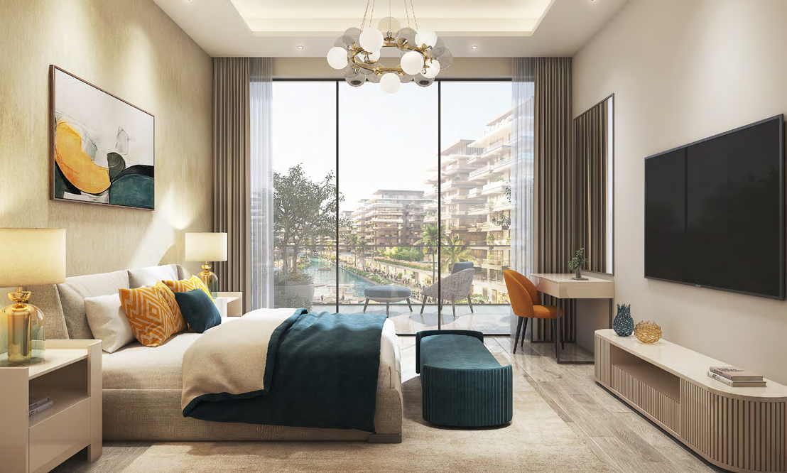 Elegant Studio Apartment | DAMAC Riverside, Azure 2